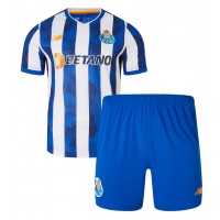 Camisa de Futebol Porto Equipamento Principal Infantil 2024-25 Manga Curta (+ Calças curtas)